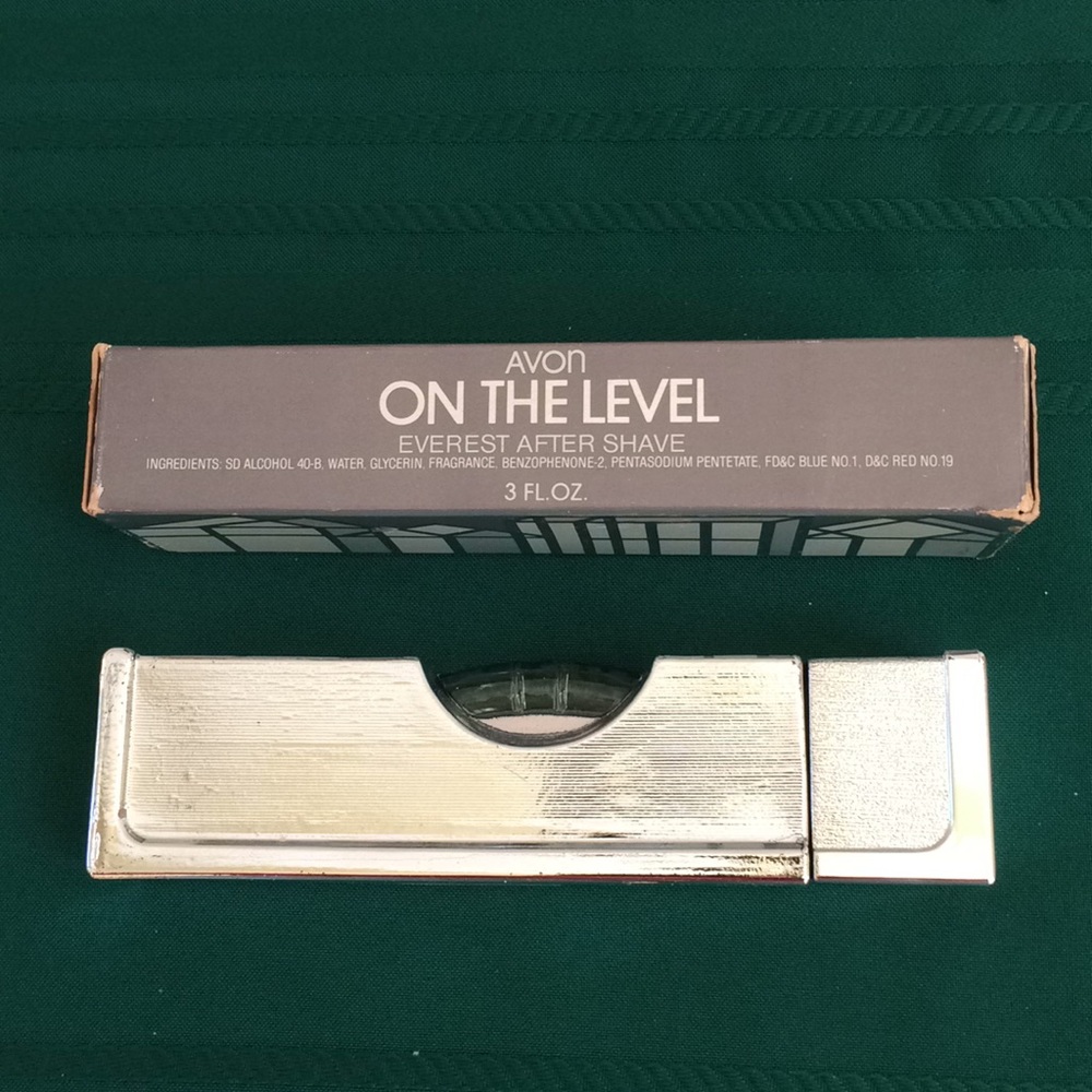 Vintage Avon Collectible Decanter - On The Level